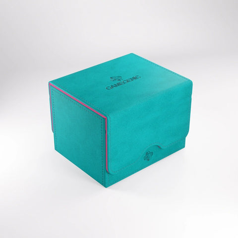 Sidekick 100+ XL Convertible Deck Box- Teal/Pink - Gootzy Gaming