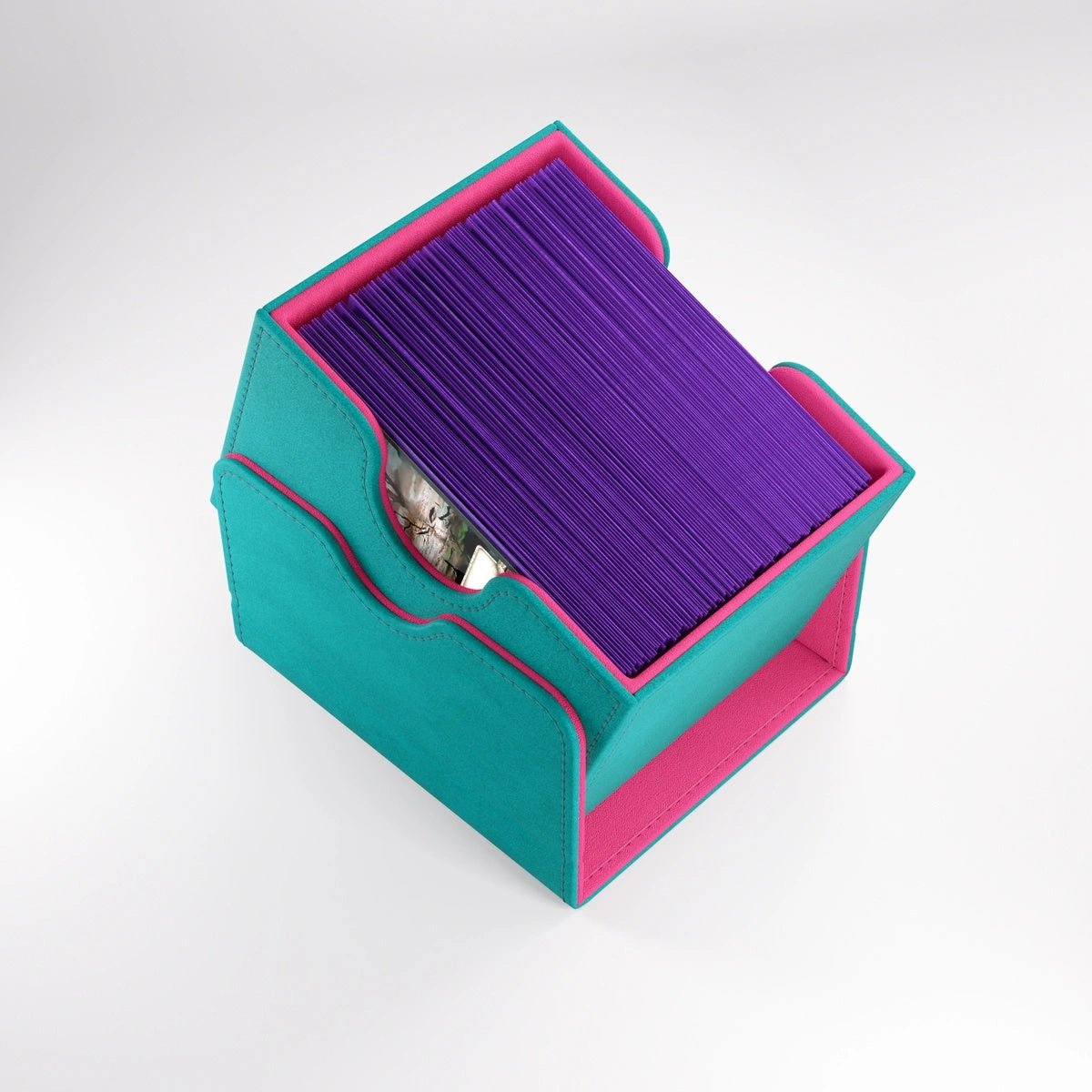 Sidekick 100+ XL Convertible Deck Box- Teal/Pink - Gootzy Gaming