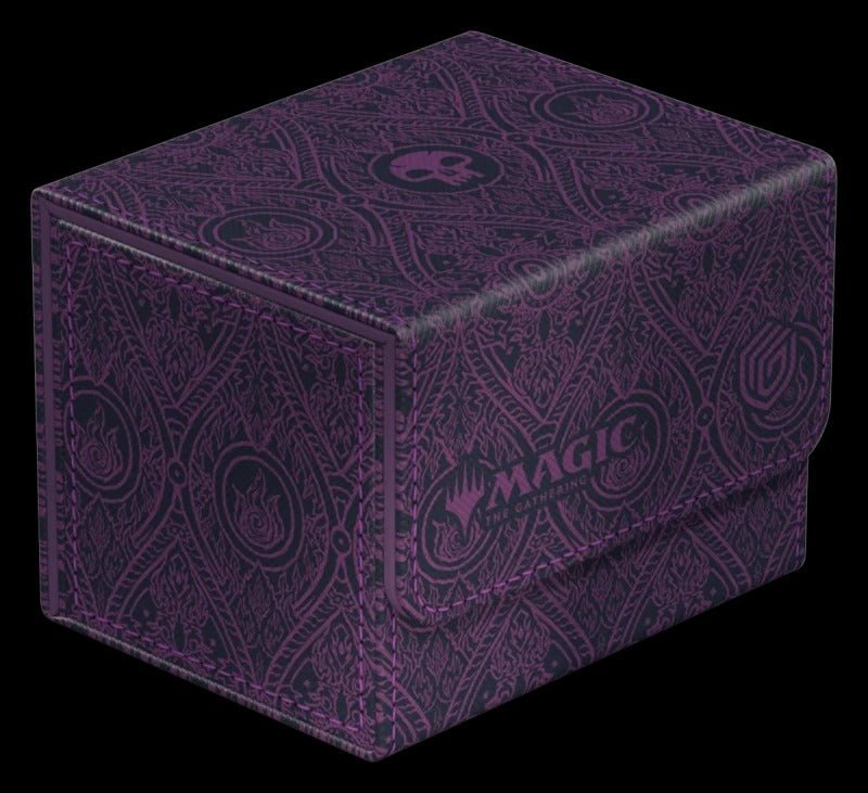 Sidewinder 100+ Xenoskin Deck Case - MTG Avatar The Last Airbender - Mana Black - Gootzy Gaming