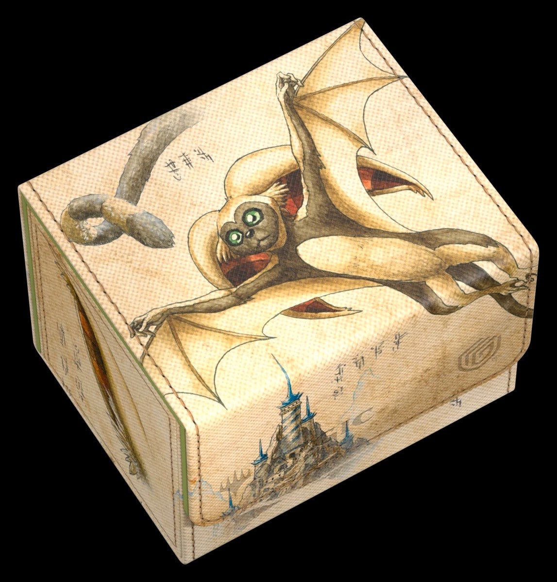 Sidewinder 100+ Xenoskin Deck Case - MTG Avatar The Last Airbender - Momo, Friendly Flier - Gootzy Gaming