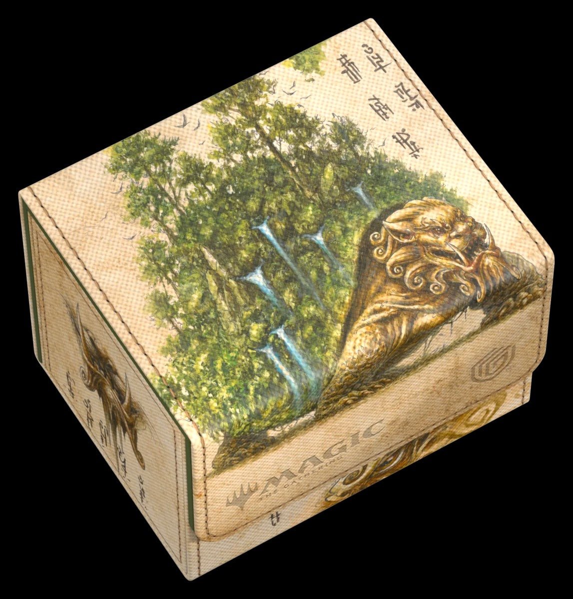Sidewinder 100+ Xenoskin Deck Case - MTG Avatar The Last Airbender - The Lion - Turtle - Gootzy Gaming