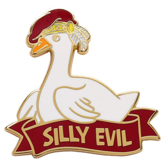 Silly Evil Goose - Alternative Alignment - Enamel Pin - Gootzy Gaming