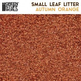 Small Leaf Litter - Autumn Orange Mix - Green Stuff World - 60 ML Canister - Gootzy Gaming