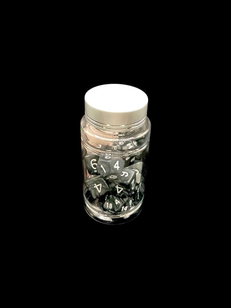 Smokey Swirl - Plastic Expanded 11 Dice Set - D&D Dice - Gootzy Gaming