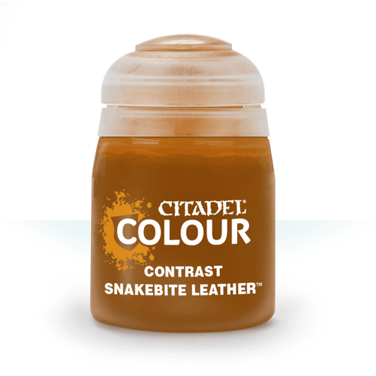 Snakebite Leather - Contrast Acrylic Miniatures Paint - Citadel Colour - 18 mL - Gootzy Gaming