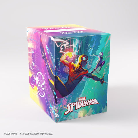 Soft Crate 80+ Marvel's Spider - Man Deck Box - Spider - Man/Spider - Gwen - Gootzy Gaming