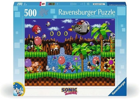 Sonic The Hedgehog: Classic Sonic 500 Piece Puzzle - Gootzy Gaming