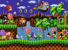 Sonic The Hedgehog: Classic Sonic 500 Piece Puzzle - Gootzy Gaming