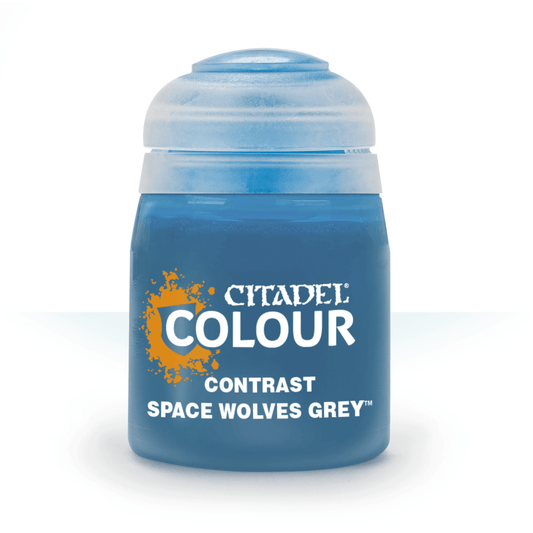 Space Wolves Grey - Contrast Acrylic Miniatures Paint - Citadel Colour - 18 mL - Gootzy Gaming