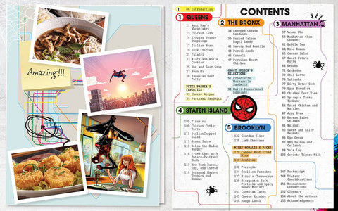 Spider - Man - Marvel - The Official Cookbook - Gootzy Gaming