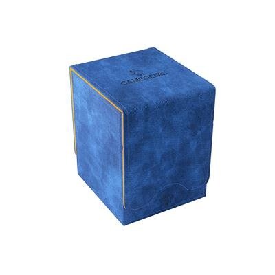 Squire 100+ XL Convertible Deck Box - Blue/Orange (Exclusive Line) - Gootzy Gaming