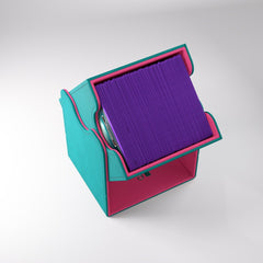 Squire 100+ XL Convertible Deck Box - Teal/Pink (Exclusive Line) - Gootzy Gaming