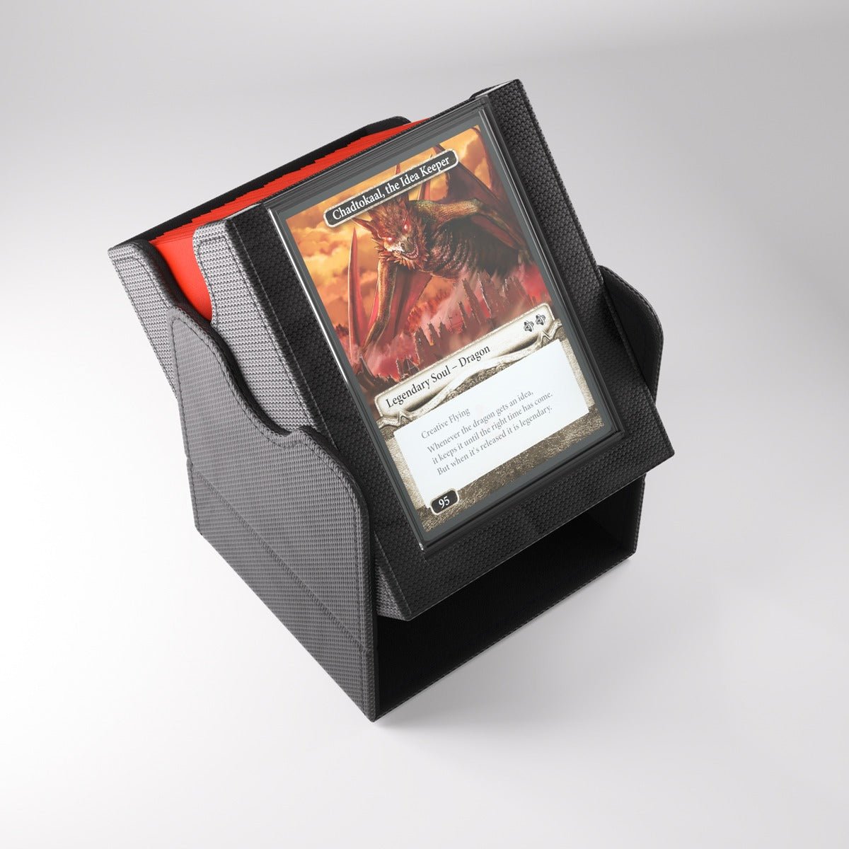 Squire Plus 100+ XL Convertible Deck Box - Black - Gootzy Gaming