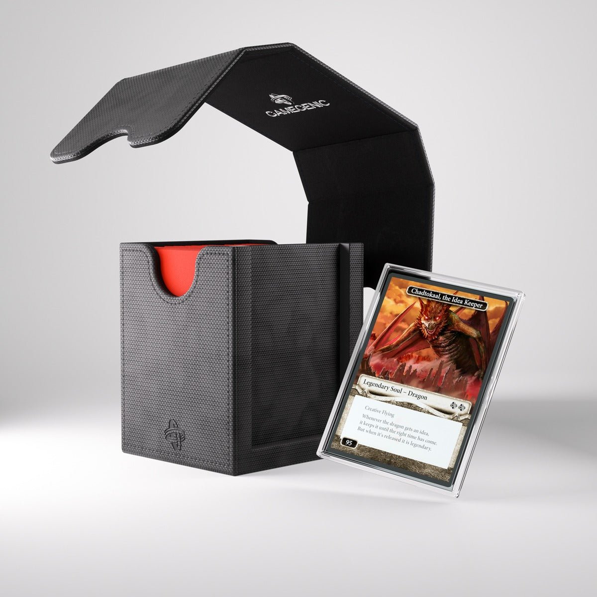 Squire Plus 100+ XL Convertible Deck Box - Black - Gootzy Gaming