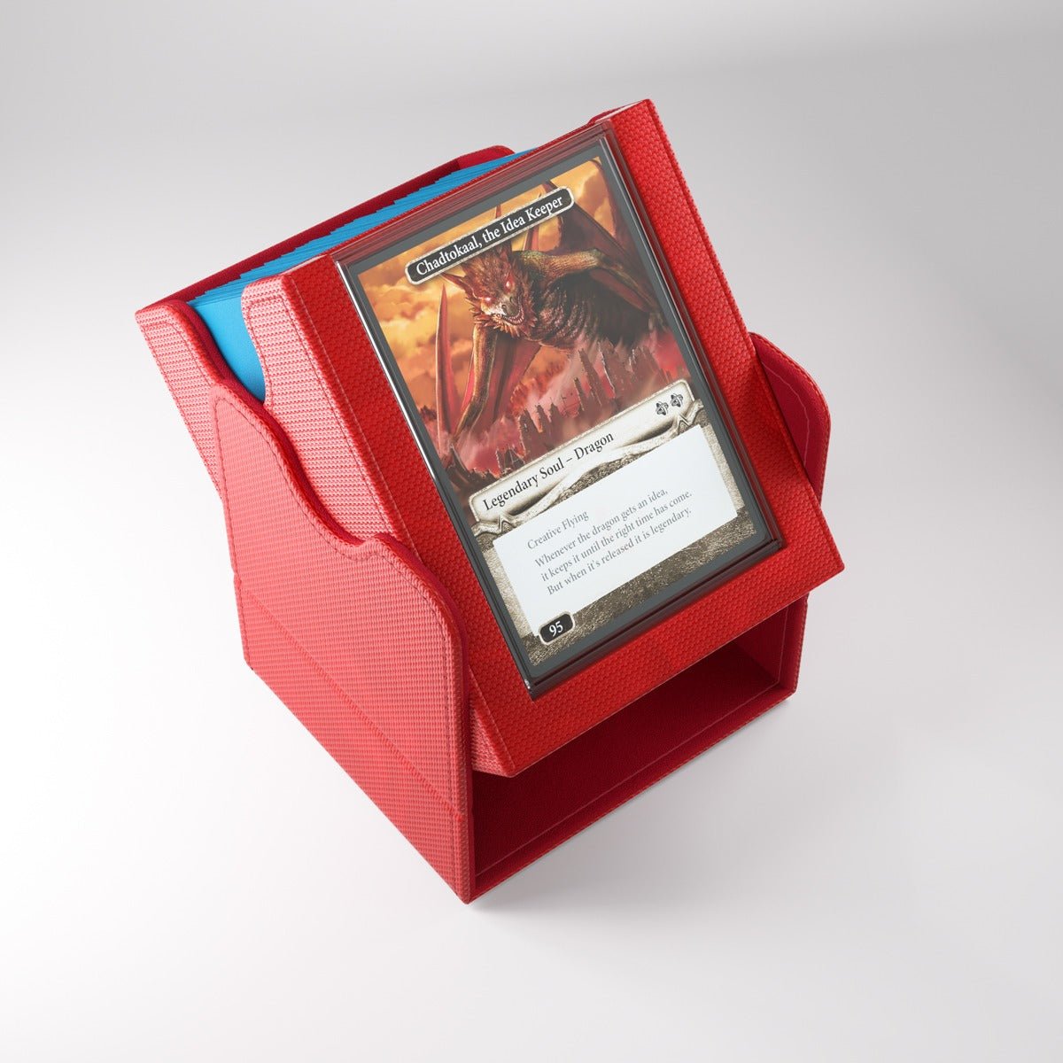Squire Plus 100+ XL Convertible Deck Box - Red - Gootzy Gaming