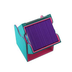 Squire Plus 100+ XL Convertible Deck Box - Teal/Pink (Exclusive Line) - Gootzy Gaming