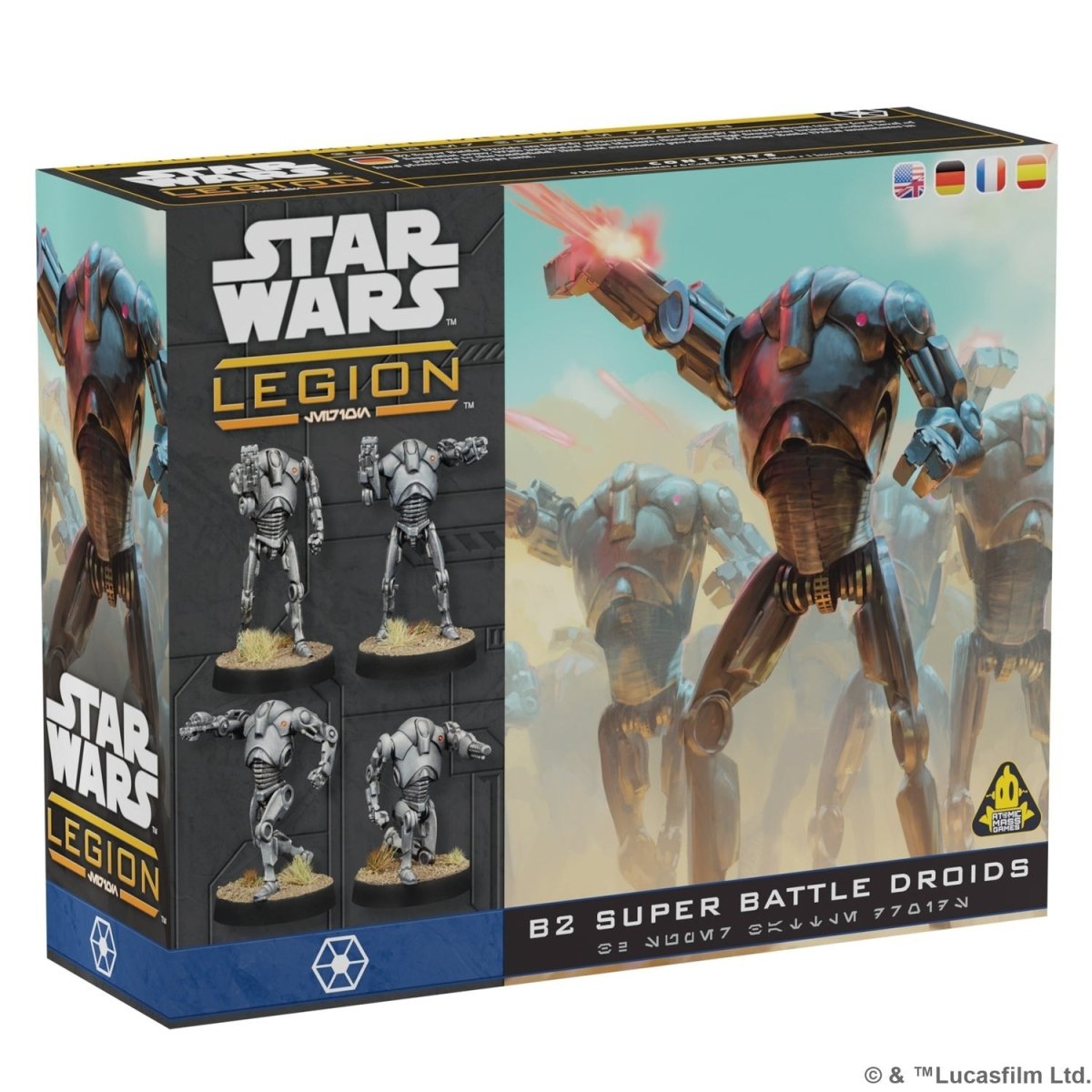 Star Wars: Legion - B2 Super Battle Droids - 2025 Re - Release Hard Plastic Version - Gootzy Gaming