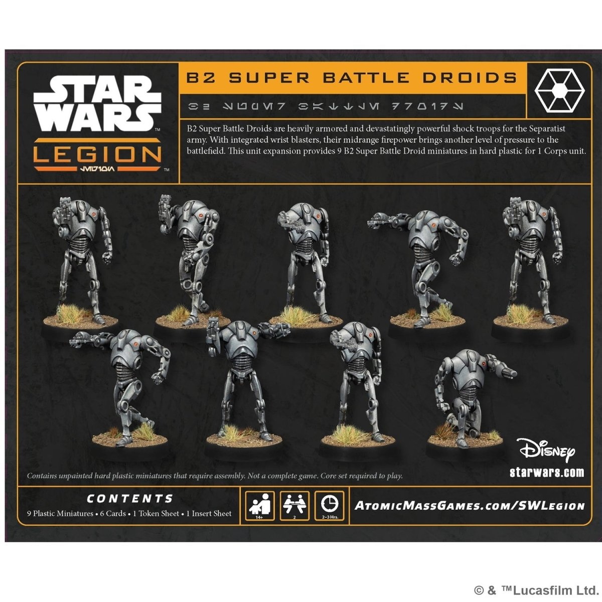 Star Wars: Legion - B2 Super Battle Droids - 2025 Re - Release Hard Plastic Version - Gootzy Gaming