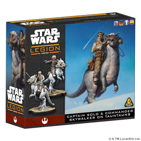 Star Wars: Legion - Captain Solo & Commander Skywalker on Tauntauns - Gootzy Gaming