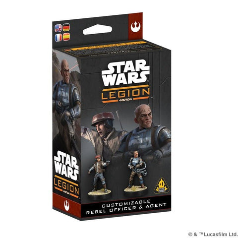 Star Wars: Legion - Customizable Rebel Officer & Agent - Gootzy Gaming