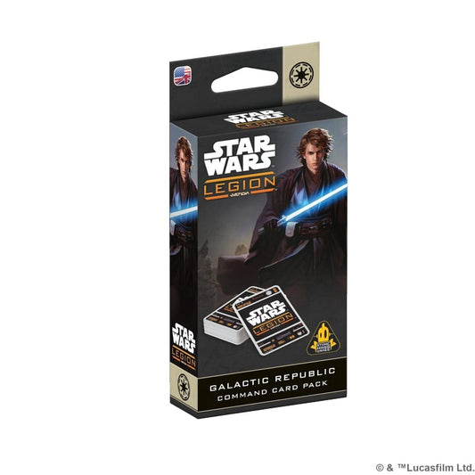 Star Wars: Legion - Galactic Republic Command Card Pack - Gootzy Gaming