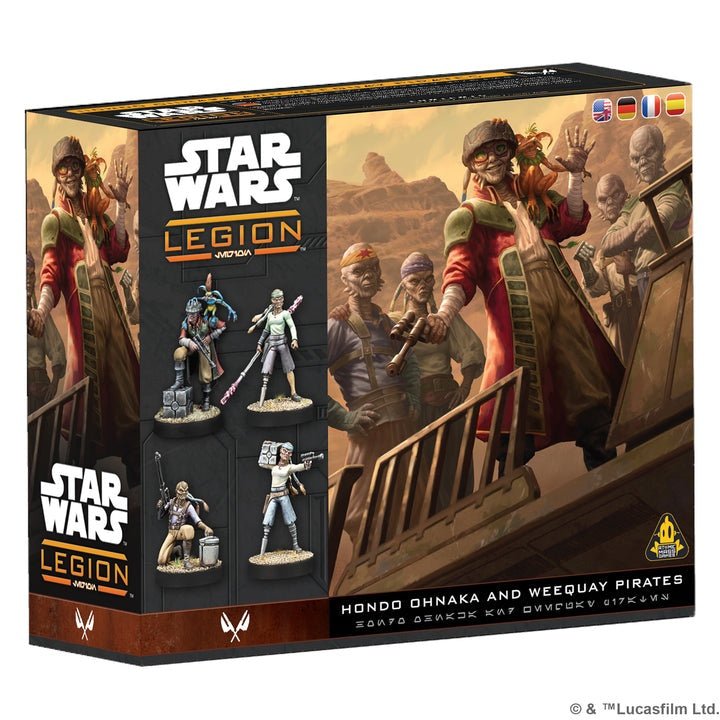 Star Wars: Legion - Hondo Ohnaka and Weequay Pirates - Gootzy Gaming
