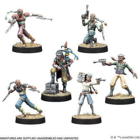 Star Wars: Legion - Hondo Ohnaka and Weequay Pirates - Gootzy Gaming