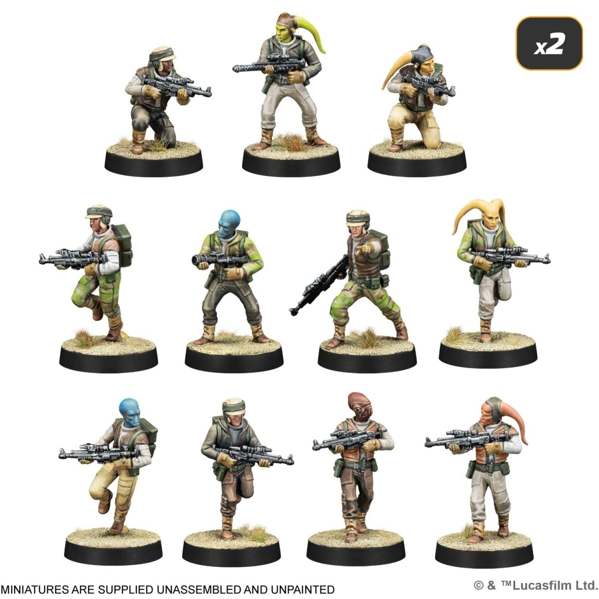 Star Wars: Legion - Rebel Alliance Starter Set - Gootzy Gaming