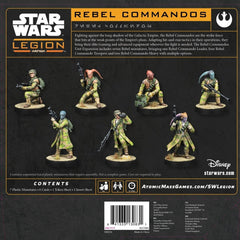 Star Wars: Legion - Rebel Commandos - 2025 Re - Release Hard Plastic Version - Gootzy Gaming