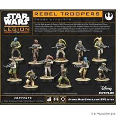 Star Wars: Legion - Rebel Troopers - 2025 Re - Release Hard Plastic Version - Gootzy Gaming