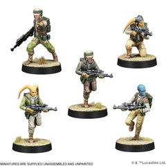 Star Wars: Legion - Rebel Troopers - 2025 Re - Release Hard Plastic Version - Gootzy Gaming