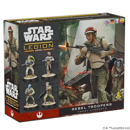 Star Wars: Legion - Rebel Troopers - 2025 Re - Release Hard Plastic Version - Gootzy Gaming