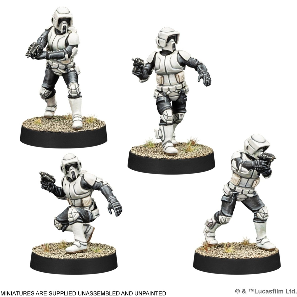 Star Wars: Legion - Scout Troopers - 2025 Re - Release Hard Plastic Version - Gootzy Gaming