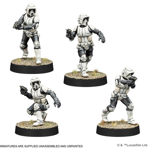 Star Wars: Legion - Scout Troopers - 2025 Re - Release Hard Plastic Version - Gootzy Gaming