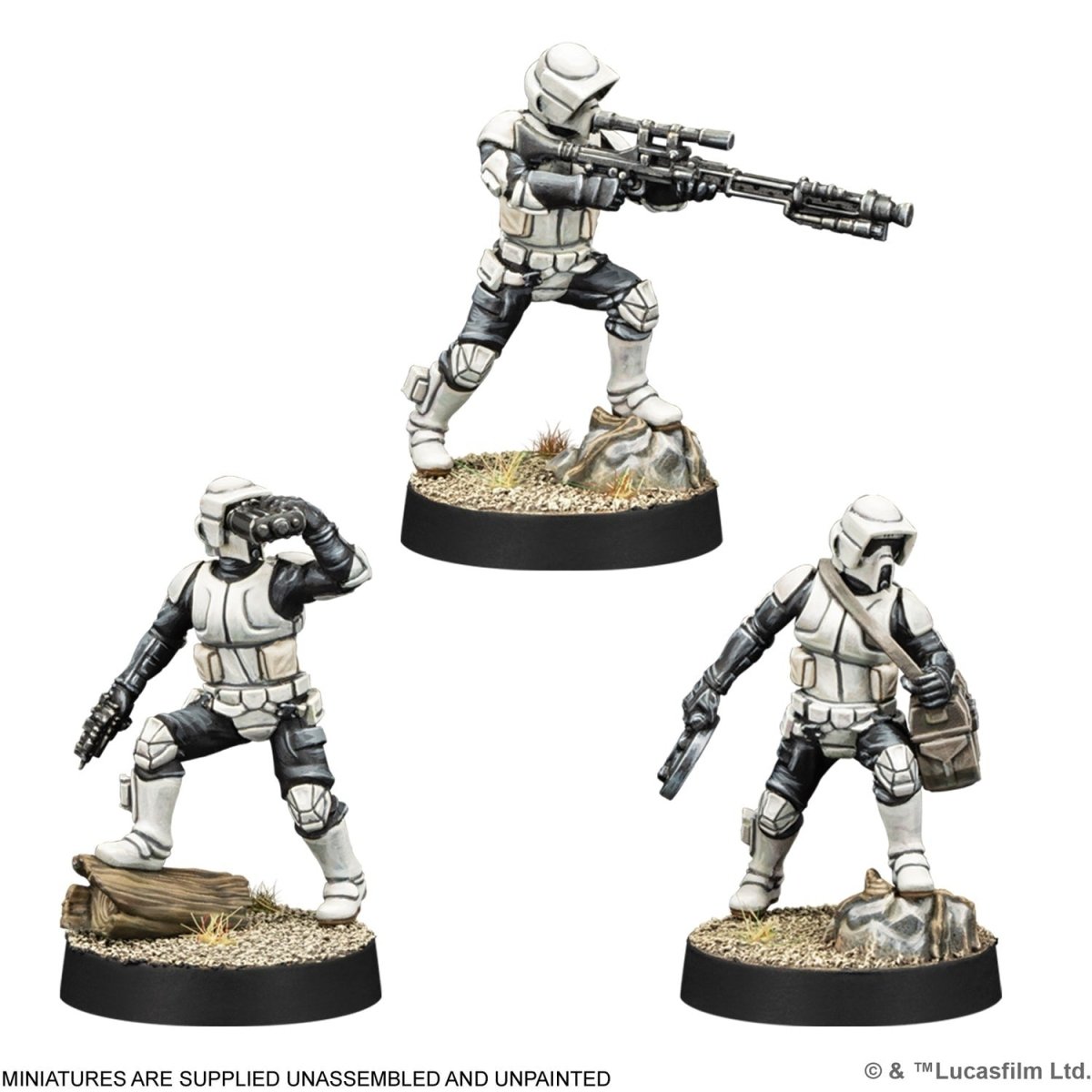 Star Wars: Legion - Scout Troopers - 2025 Re - Release Hard Plastic Version - Gootzy Gaming