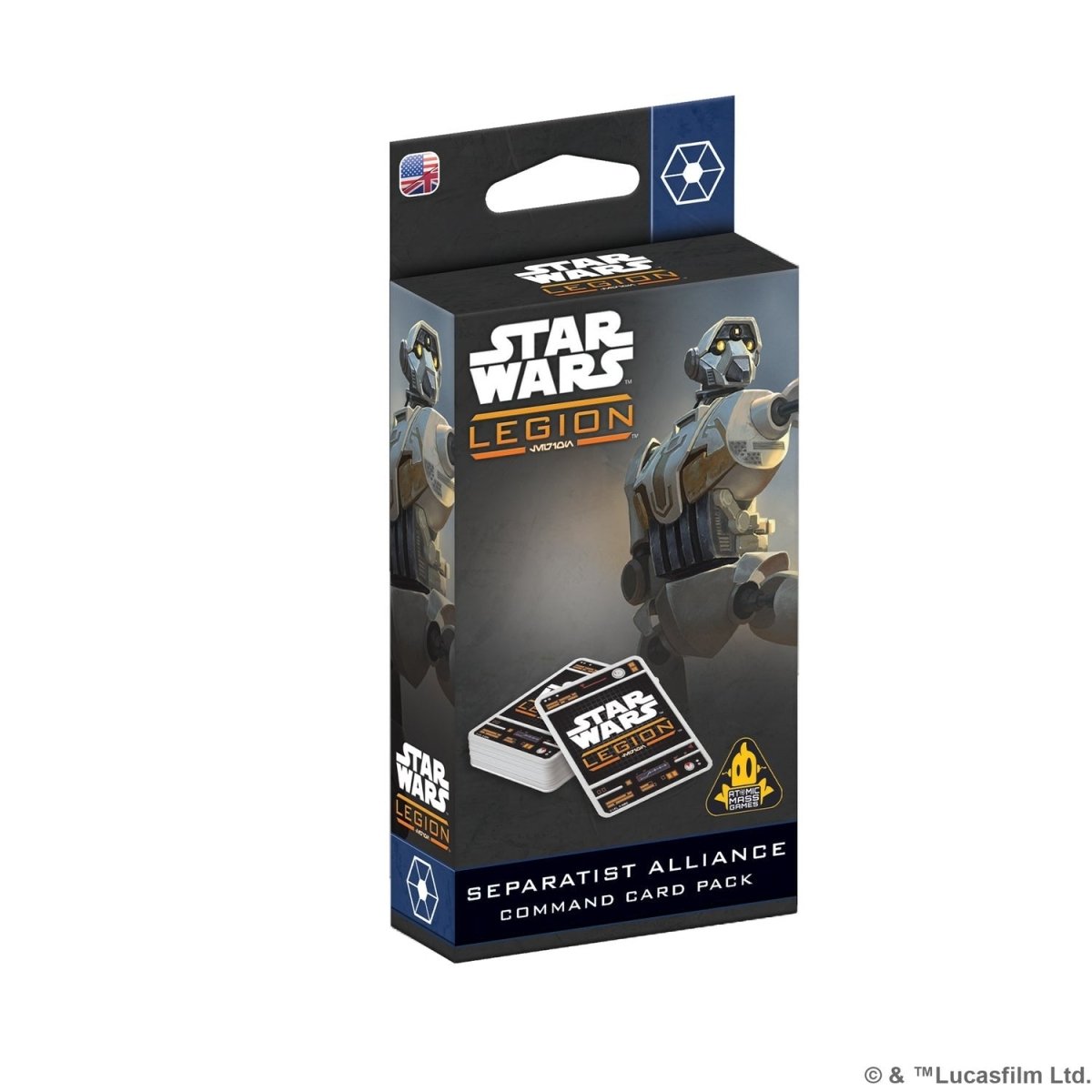 Star Wars: Legion - Separatist Alliance Command Card Pack - Gootzy Gaming