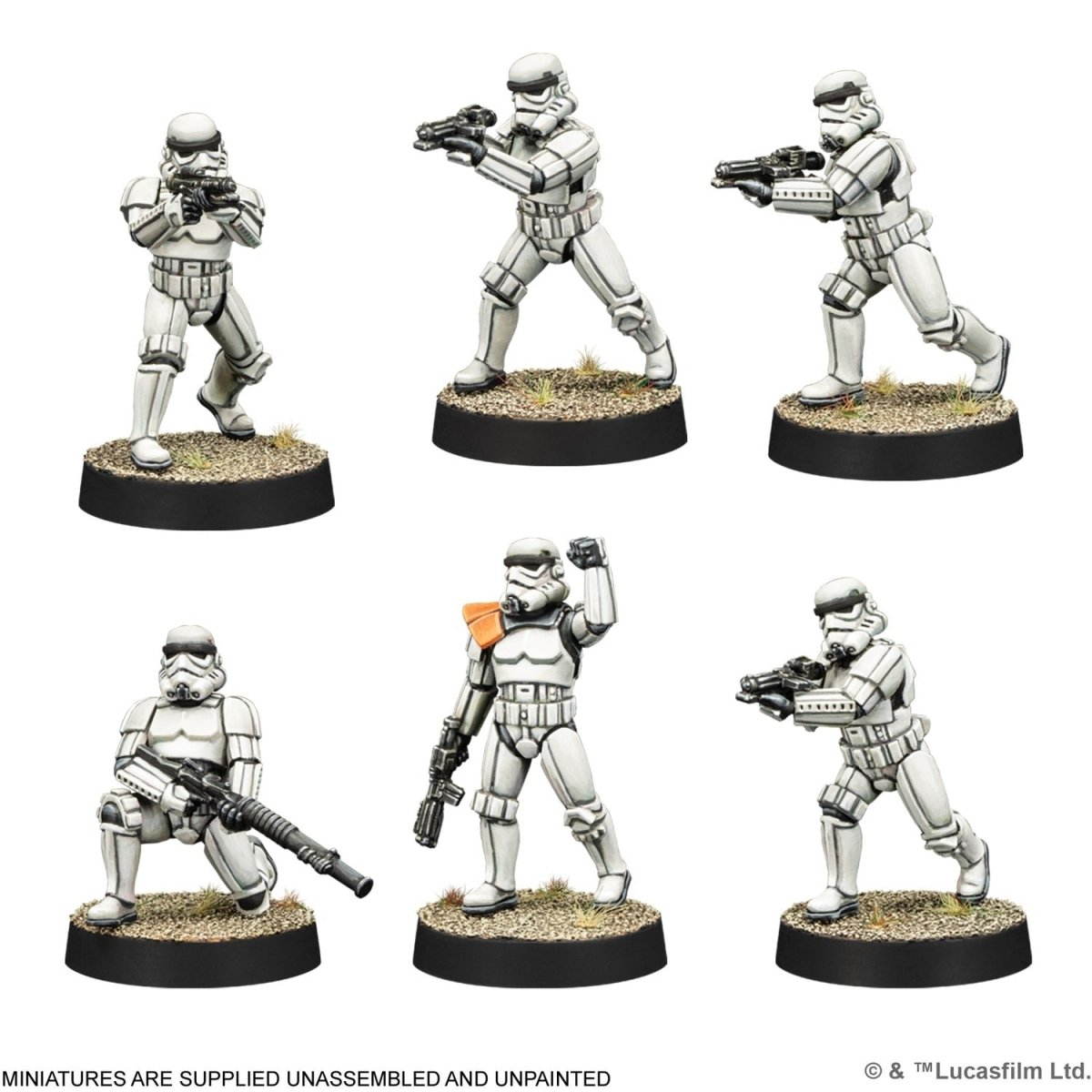 Star Wars: Legion - Stormtroopers - 2025 Re - Release Hard Plastic Version - Gootzy Gaming
