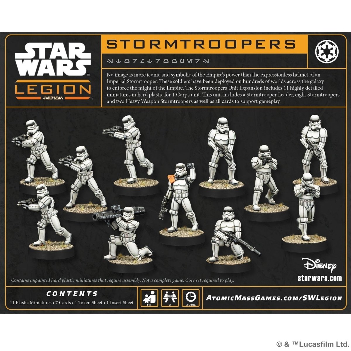 Star Wars: Legion - Stormtroopers - 2025 Re - Release Hard Plastic Version - Gootzy Gaming