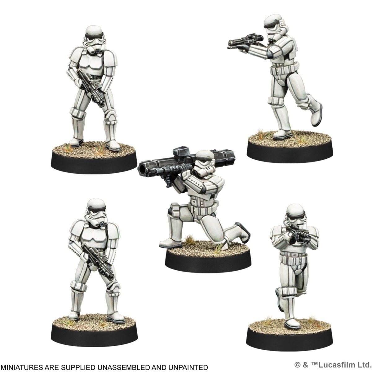 Star Wars: Legion - Stormtroopers - 2025 Re - Release Hard Plastic Version - Gootzy Gaming