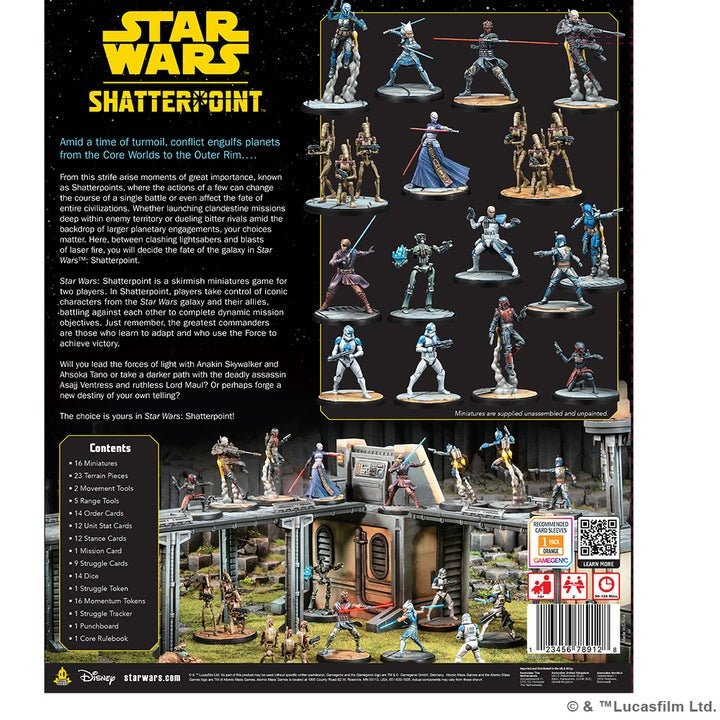 Star Wars: Shatterpoint - Core Set - Gootzy Gaming