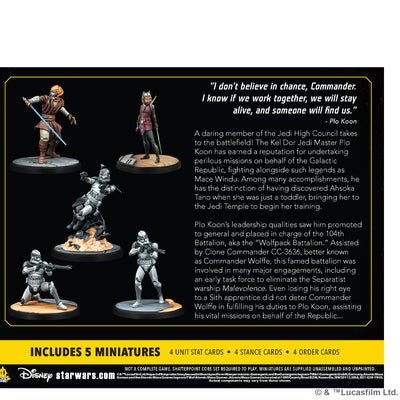 Star Wars: Shatterpoint - Lead by Example Squad Pack - Gootzy Gaming