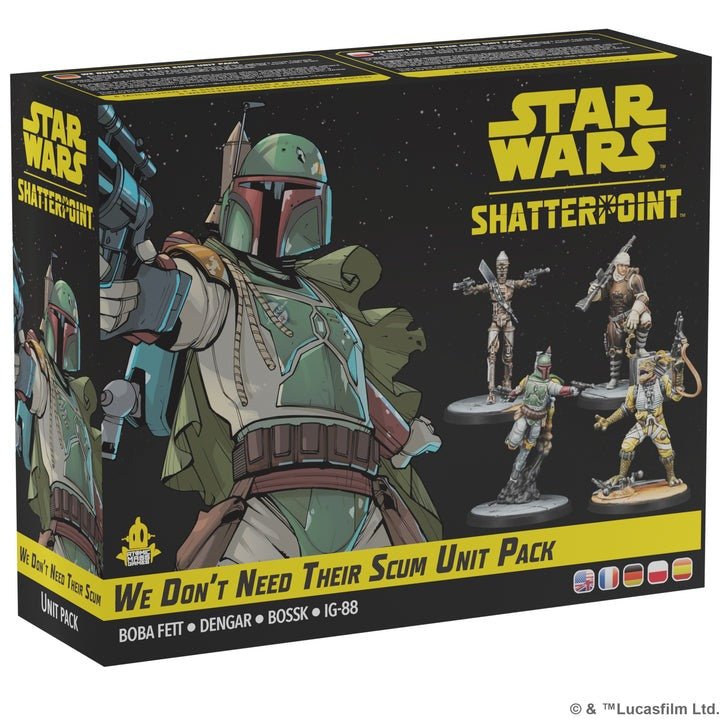Star Wars: Shatterpoint - We Don't Need Their Scum Unit Pack - Gootzy Gaming
