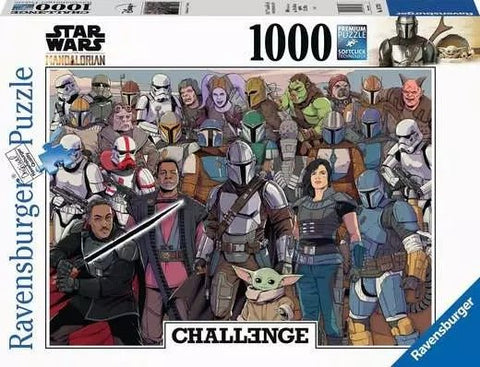 Star Wars: The Mandalorian Challenge 1000 Piece Puzzle - Gootzy Gaming