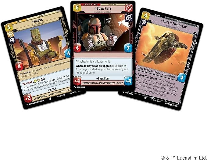 Star Wars Unlimited: Boba Fett Jump to Lightspeed Spotlight Deck - Gootzy Gaming