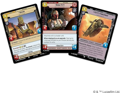 Star Wars Unlimited: Boba Fett Jump to Lightspeed Spotlight Deck - Gootzy Gaming