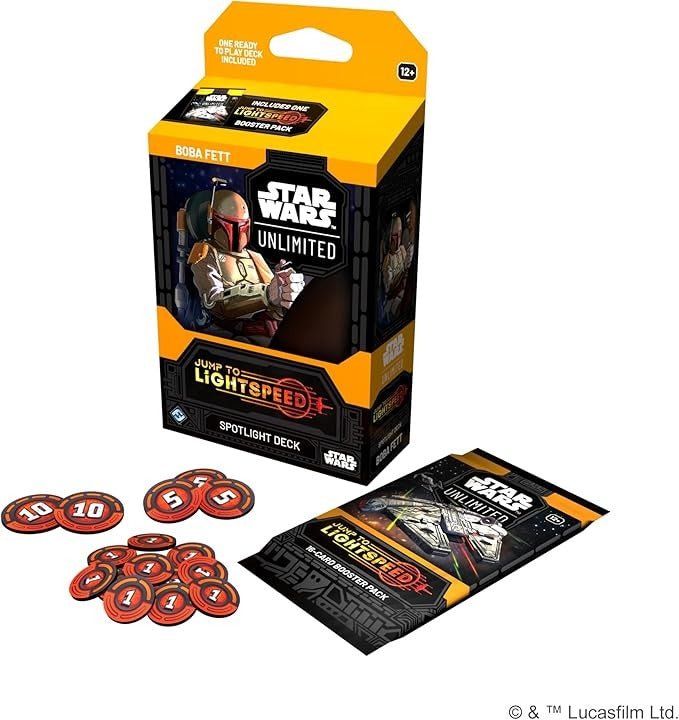 Star Wars Unlimited: Boba Fett Jump to Lightspeed Spotlight Deck - Gootzy Gaming