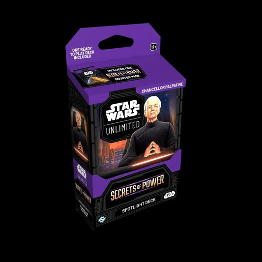 Star Wars Unlimited: Chancellor Palpatine Secrets of Power Spotlight Deck - Gootzy Gaming