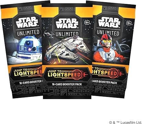 Star Wars Unlimited: Jump to Lightspeed - 16 Card Booster Pack - Gootzy Gaming