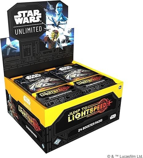 Star Wars Unlimited: Jump to Lightspeed - Booster Box (24 Packs) - Gootzy Gaming