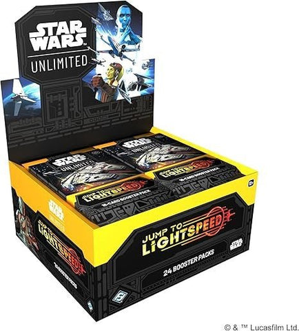 Star Wars Unlimited: Jump to Lightspeed - Booster Box (24 Packs) - Gootzy Gaming